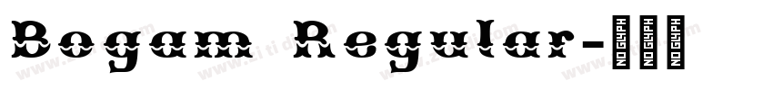 Bogam Regular字体转换